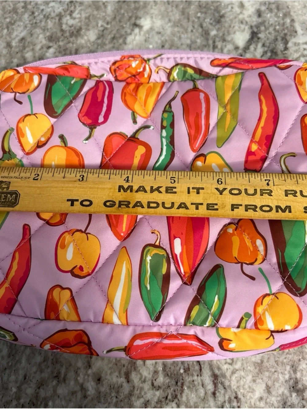 VERA BRADLEY Essential Travel Organizer (SPICE IT UP) Cosmetics & More-NEW